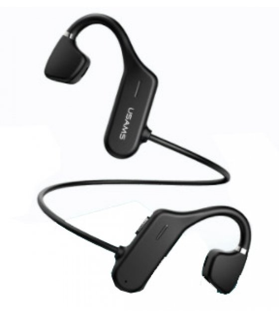 PA397 - USAMS Sports Headphones Wireless Bluetooth 5.0 JC Series US-JC001 Black